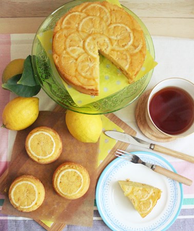 lemon upside-down cake8