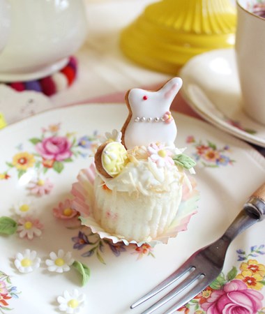 Easter Cupcake イースター カップケーキ British Tea Style