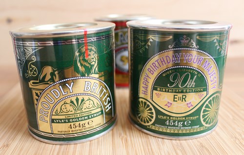 Queen’s 90th birthday Golden Syrup