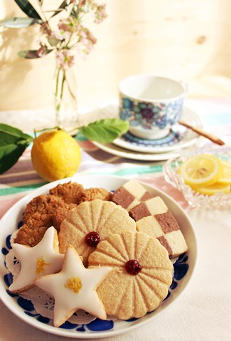 Cookie & Lemon Tea * クッキーとレモンティ