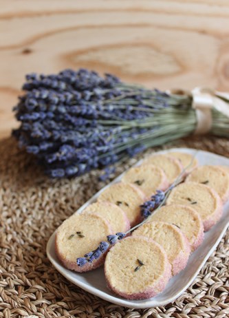 Lavender Shortbread * ラベンダーショートブレッド